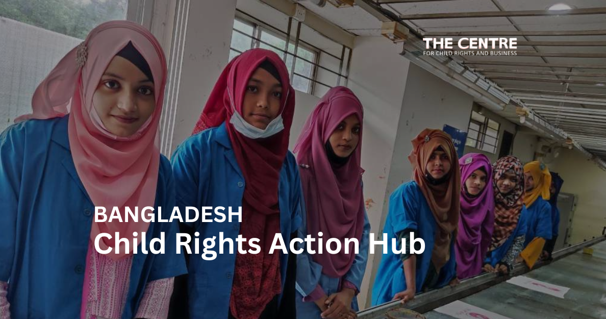 Child Rights Action Hub in Bangladesh's RMG Sector